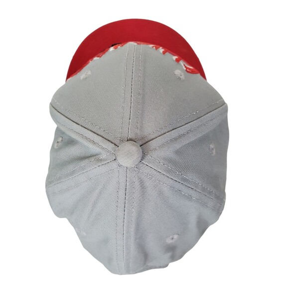 Chicago Bulls HWC SnapBack Hat Cap 9Fifty New Era Windy City Gray Red Logo - Picture 6 of 14